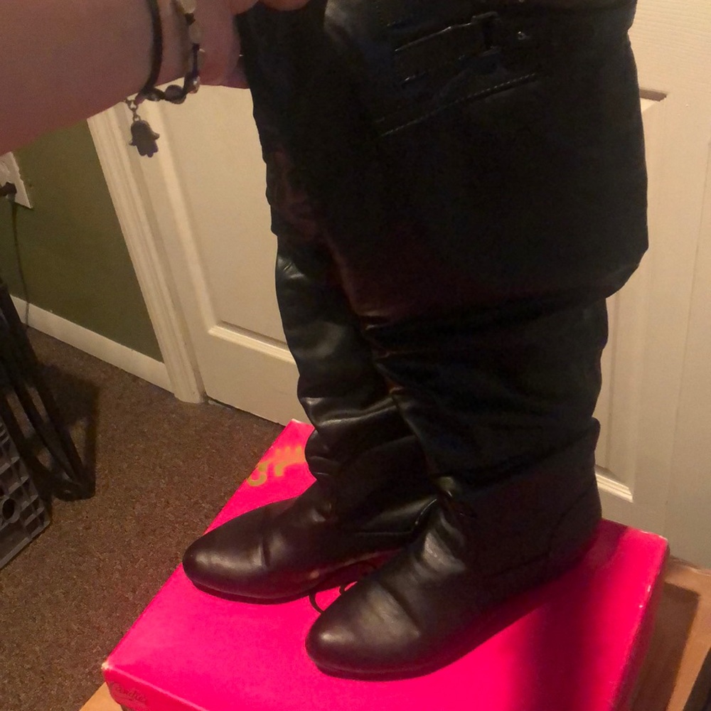 Over the knee boots Candies in box